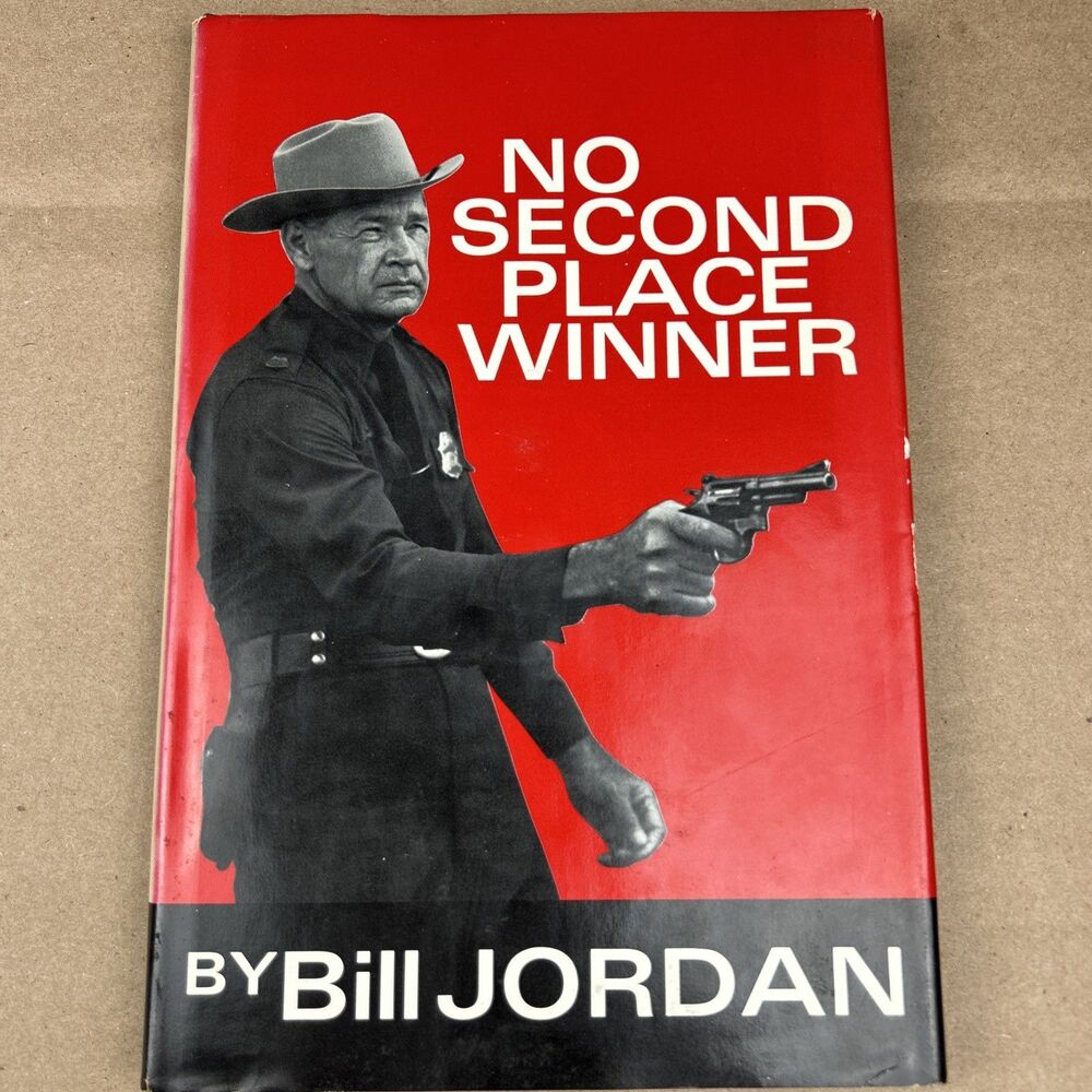 No Second Place Winner by Bill Jordan SIGNED 1975 Seventh Printing HC/DJ